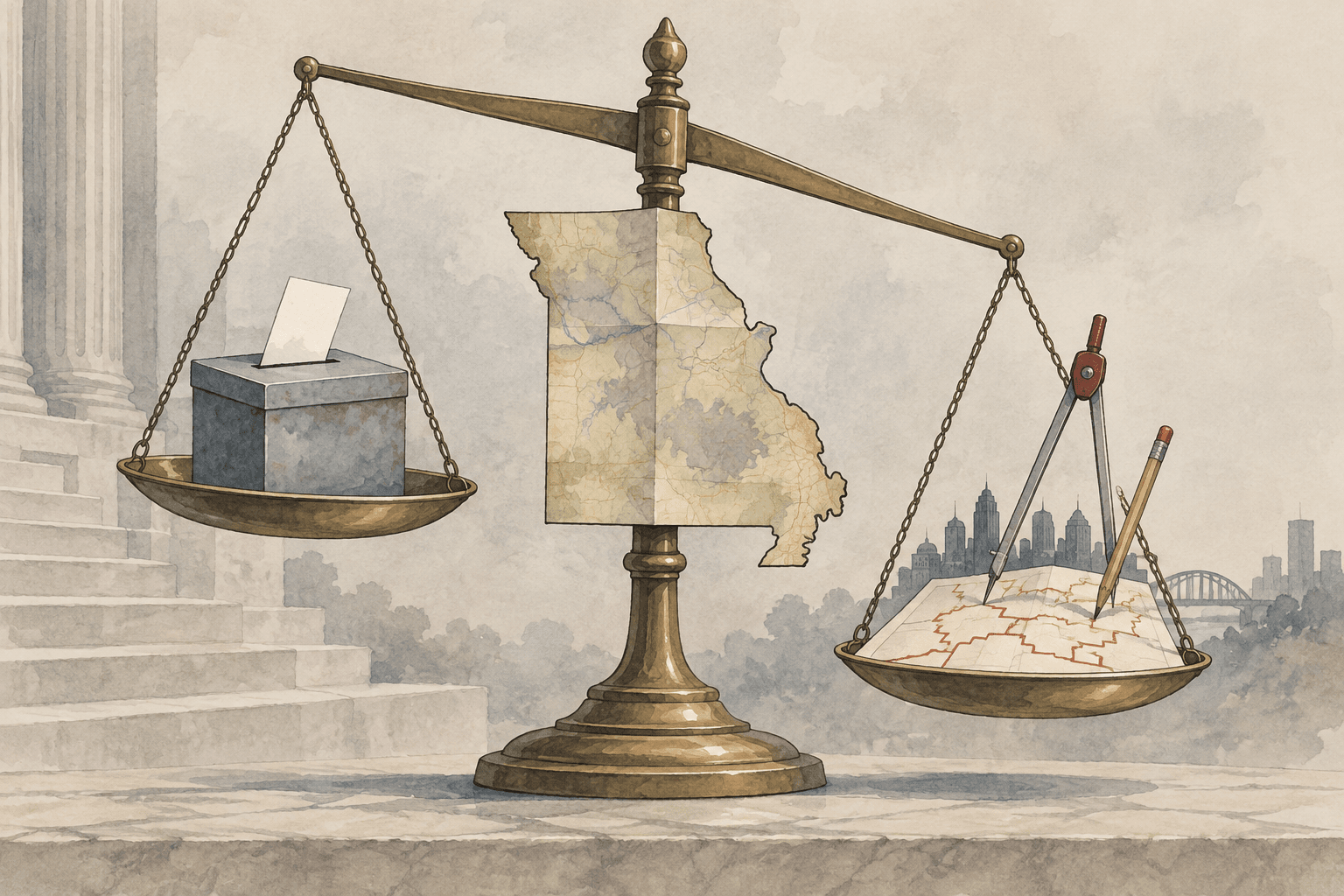 Appeals court weighs whether Missouri can switch House map after Supreme Court left referendum in place