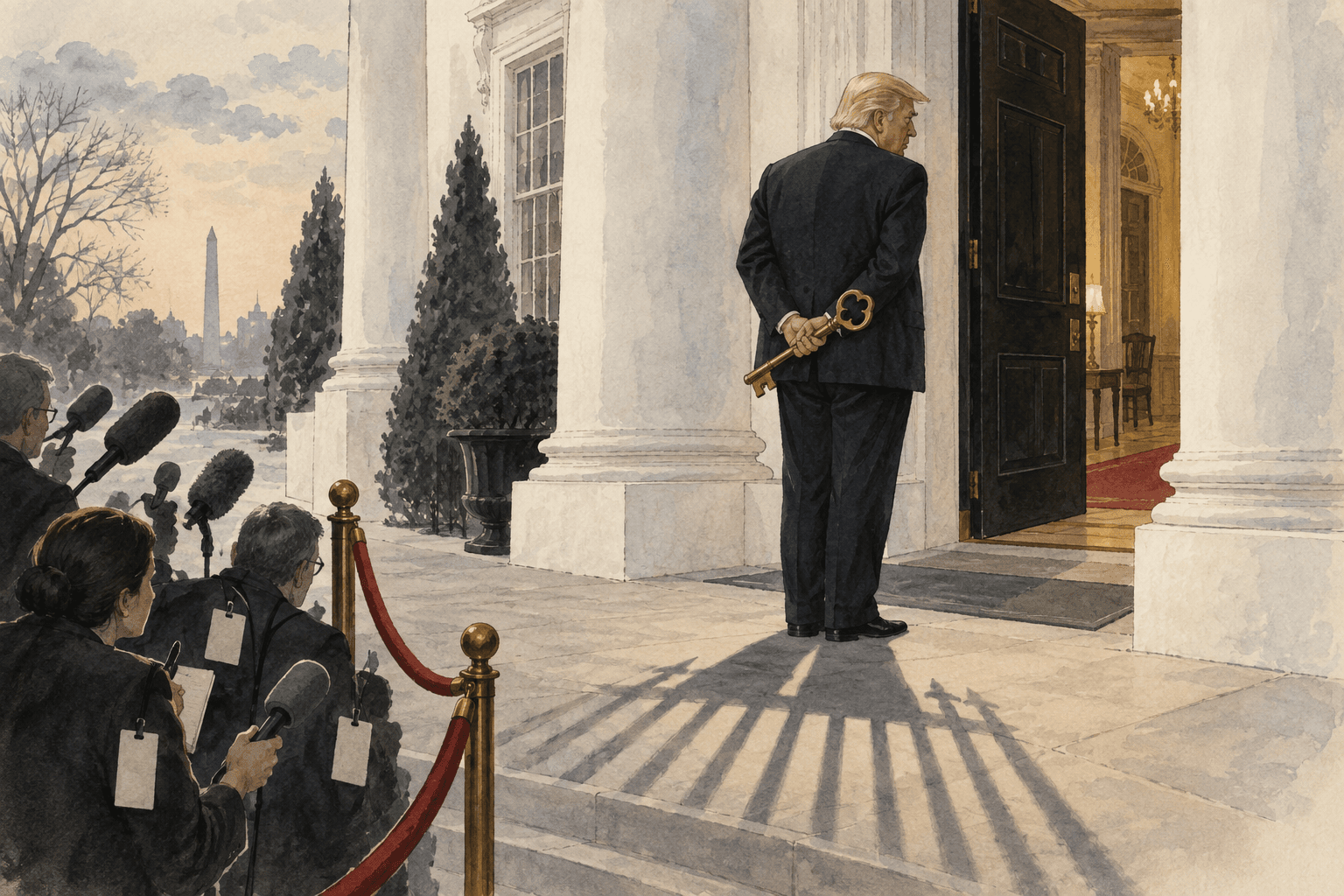 Trump threatens White House ban for CNN, MS NOW and Politico, raising press-access fight