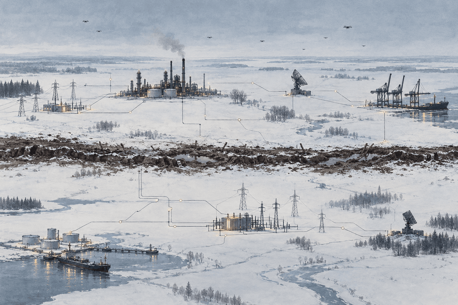 Stalled front pushes Ukraine war deeper into infrastructure strikes