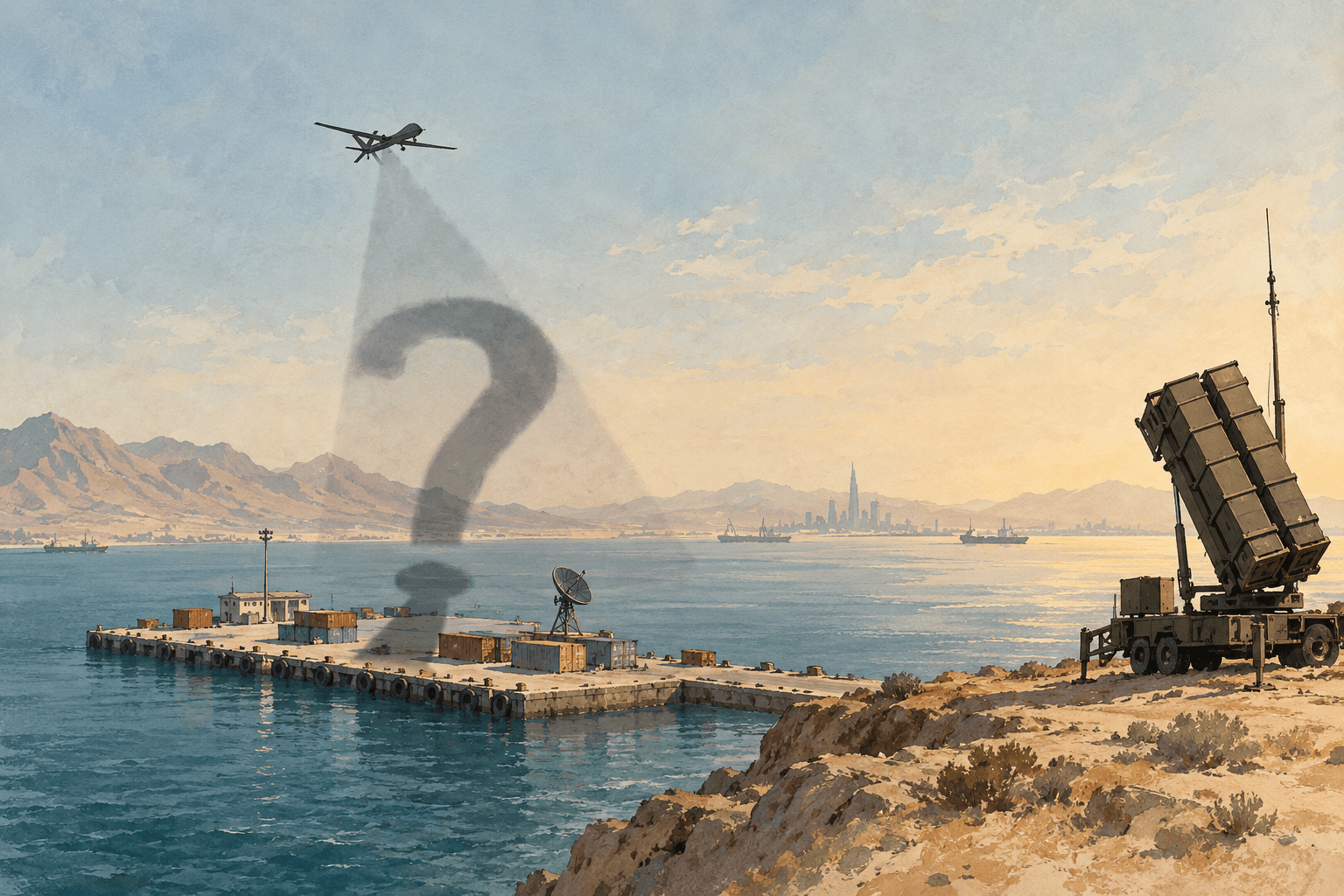 Port Shuaiba strike tests U.S. counter-drone readiness in the Gulf